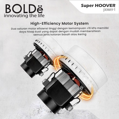 Penyedot debu Super Hoover Power 1 BOLDe