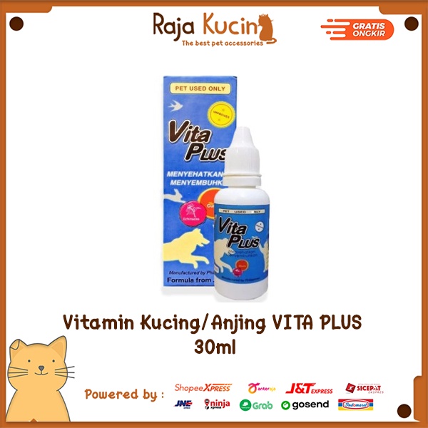 Vitamin kucing anjing VITA PLUS 30ml