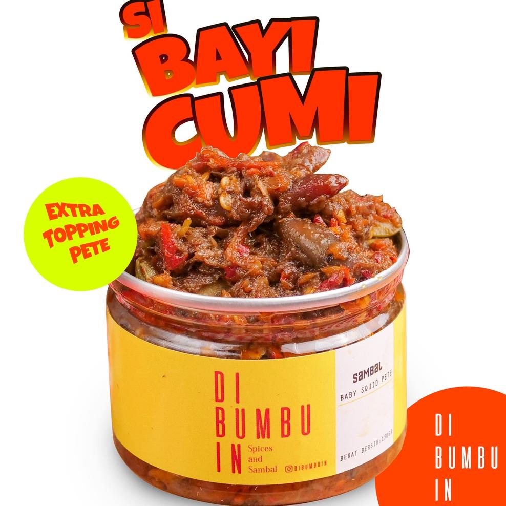

ㅉQ Sambal Baby Cumi PETE BIG SALES 2389 ◘
