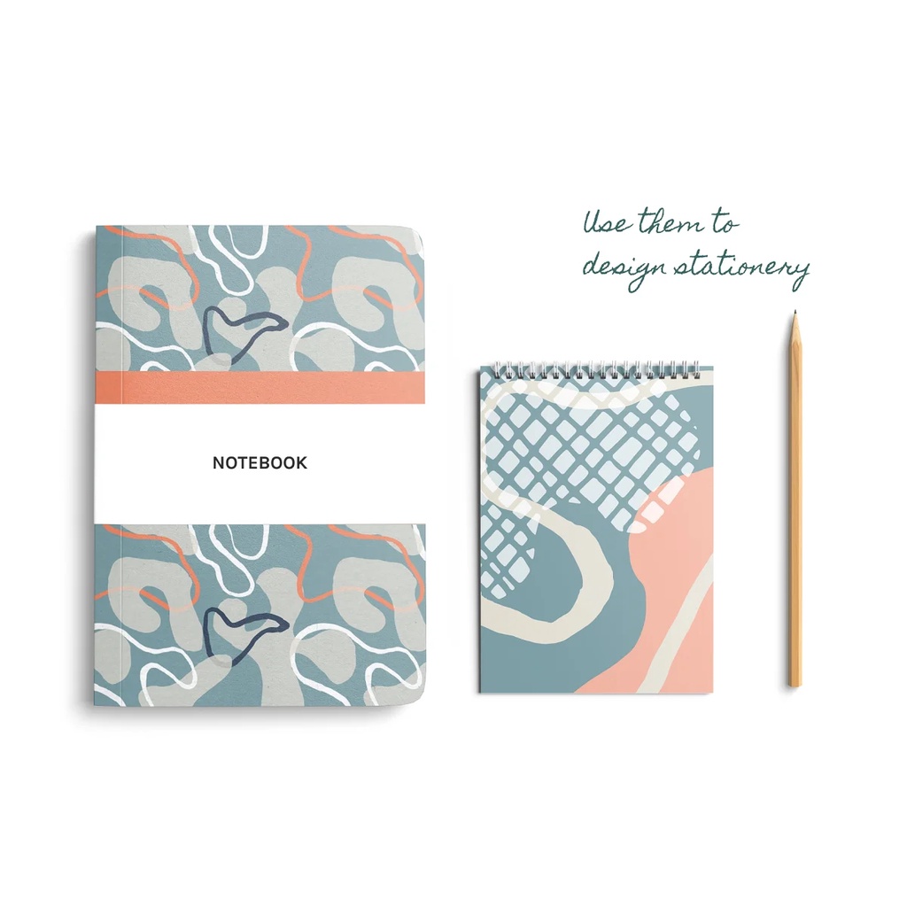 Organic Forms Patterns Artboards