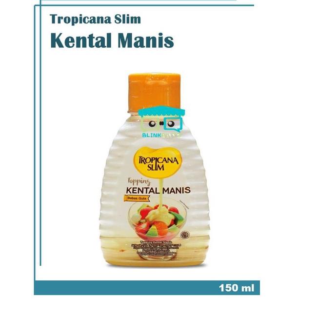 

✨New✨ Tropicana Slim Topping Kental Manis 150 ml Cream Sugar Free Diet 