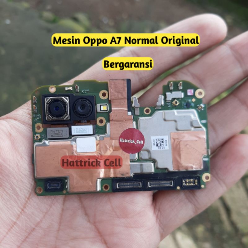 Mesin HP OPPO A7 Normal Original Copotan Ram 4/64 GB