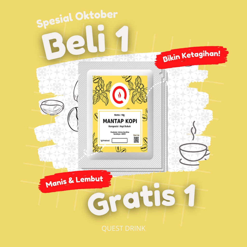 

Kopi Mantap Sachet | Special Quality