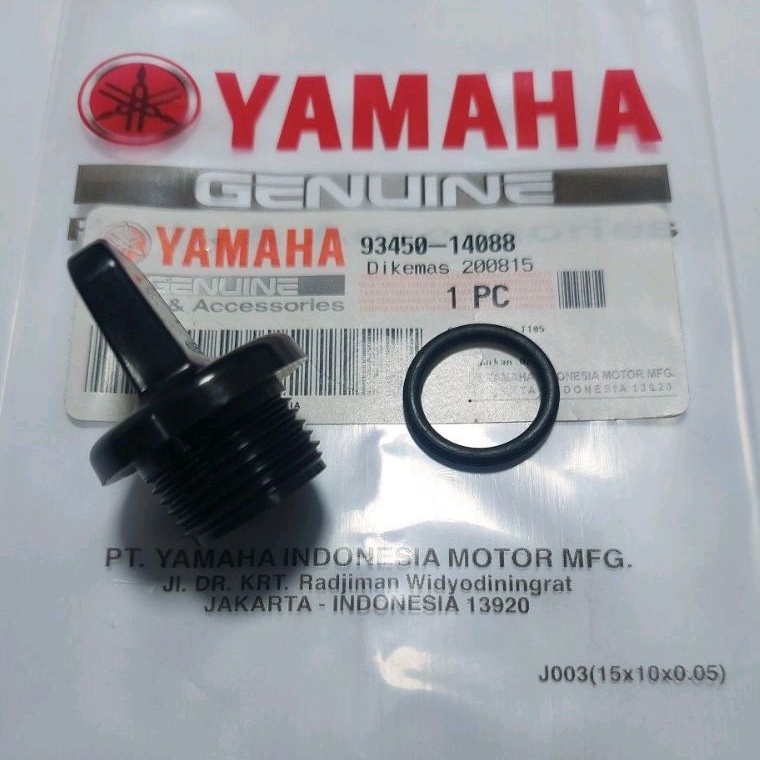 Colokan Tutup oli Plug oil Tutup Oli mesin Atas Yamaha Scorpio X max Jupiter Mx Vixion old original