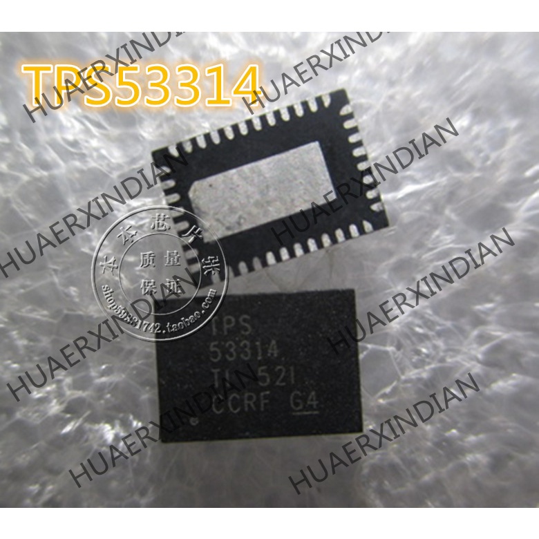 Terbaru TPS53314RGFR TPS53314 53314 QFN 15high quality 新边进口