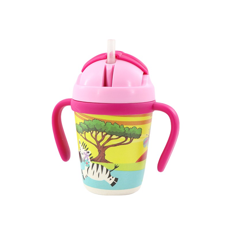 T24 - Kid Training Bottle Zoo / Botol Minum Anak Bayi Premium Food Grade BPA Free Edukasi Anak