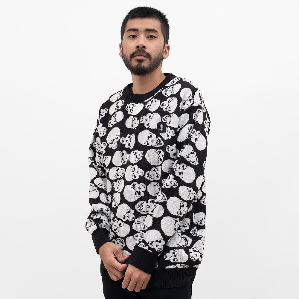 MATERNAL DISASTER "GRAVER" SWEATER / CREWNECK HOOPSBANJARBARU