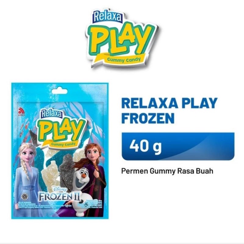 Jual Relaxa Play Gummy Candy Disney Frozen 40g Shopee Indonesia