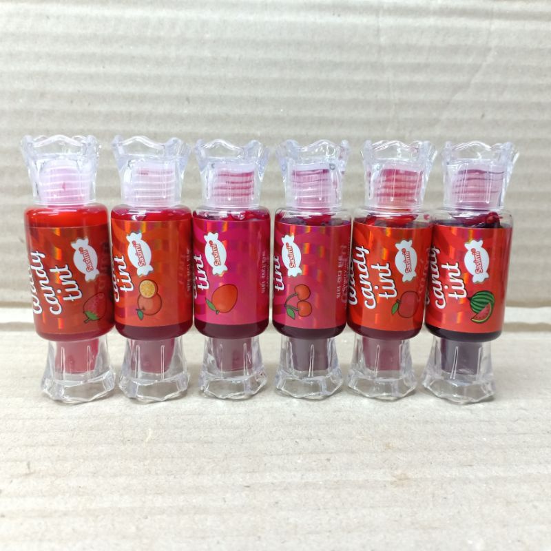 Promo 6 Pcs Lip tint Candy Sasimi 1915 Water Candy Sasimi