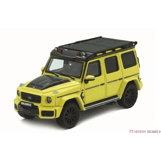 ALMOST REAL 1:64 Brabus G-Class with Adventure Pack AMG G63 Yellow