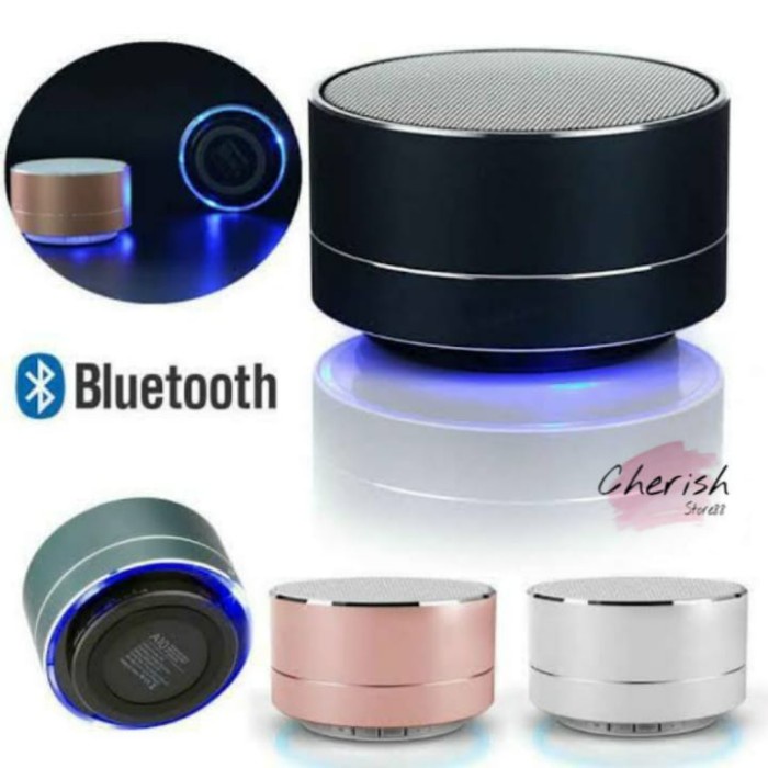 Speaker Mini Speaker Bluetooth Mini Tipe A10 Protable Speaker Bulat Mini(P1A7) Speaker Mini Kabel Sp