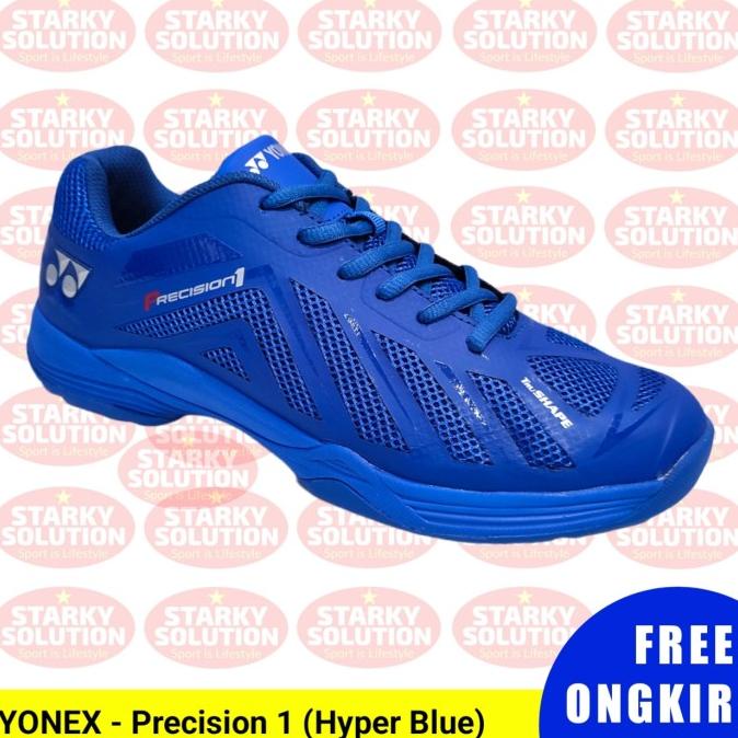 TERBAIK Sepatu Bulutangkis YONEX PRECISION 1 Badminton Shoes Original H Blue