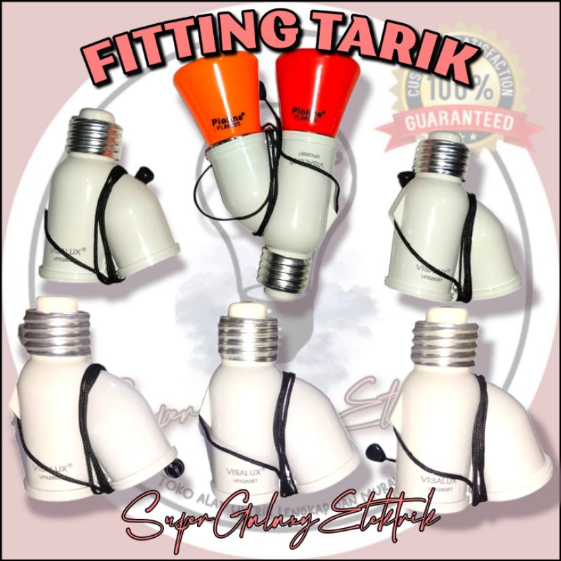 Fitting Tarik/Fitting 2 sisi + Tali Tarik (random)