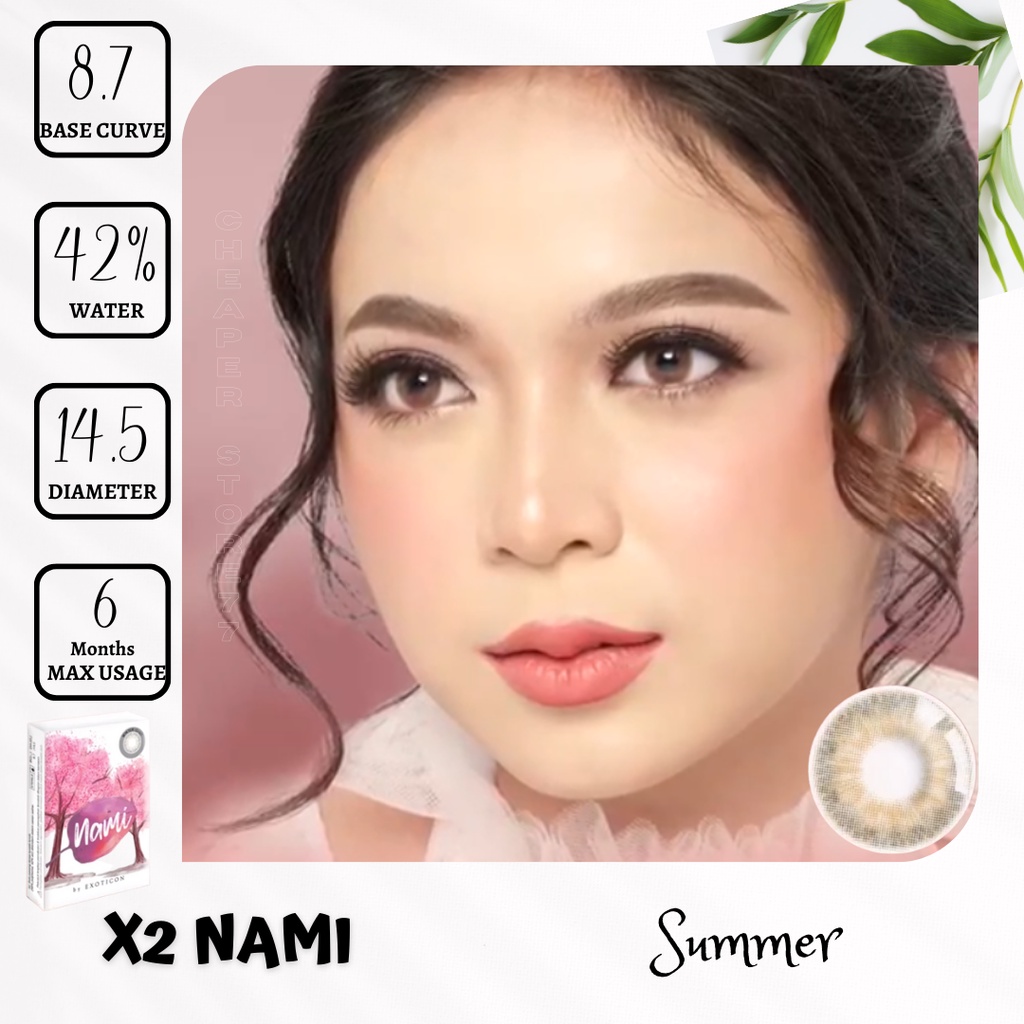 SOFTLENS NAMI BY EXOTICON MINUS - 3.00 S.D -  6.00