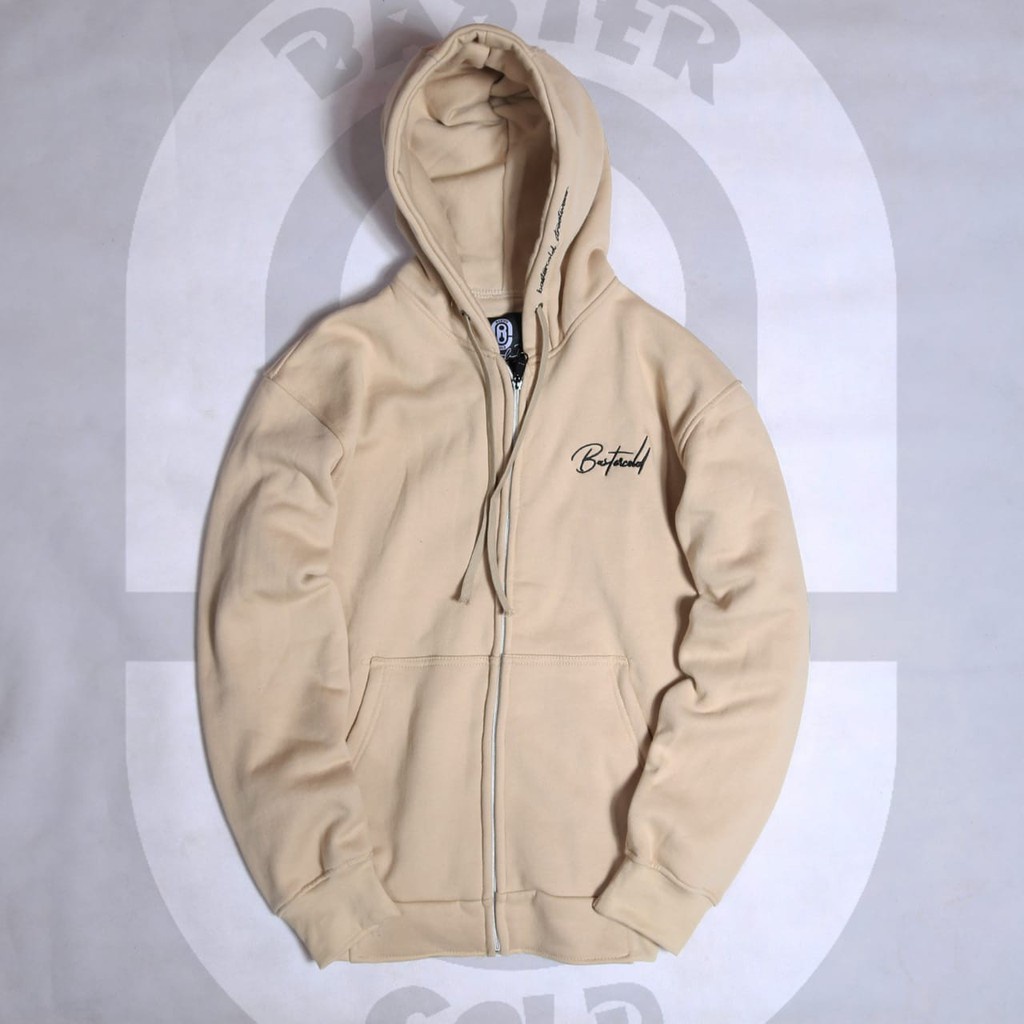 Jaket Sweater Baster cold Pria/Wanita zipper Latin Hoodie Original Baster cold