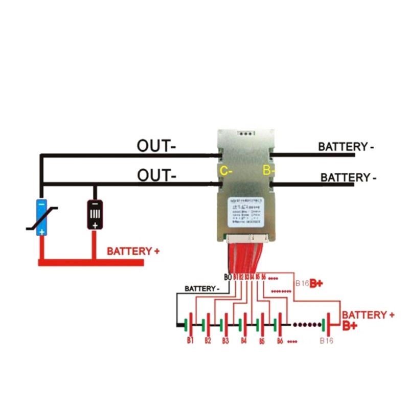 Btsg Lithium- for Protections Board BMS- Papan PCB Bekas Untuk Sepeda Listrik