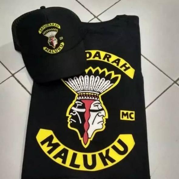 [KODE WET99] KAOS SATU DARAH MALUKU BONUS TOPI