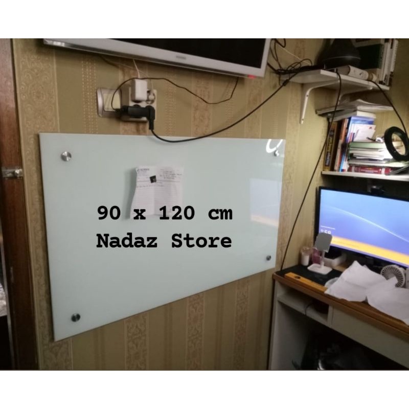 

glassboard 90 x 120 cm / papan tulis kaca 90 x 120 cm / distributor papan tulis kaca / distributor glassboard