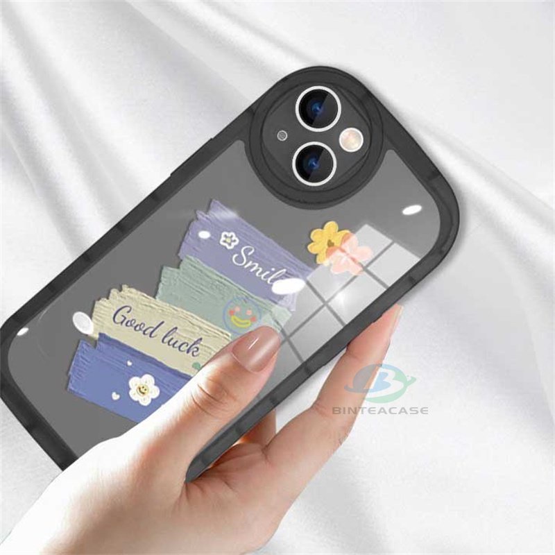 Casing TPU Realme 5 5i 6i C3 C35 C21Y C25Y C21 RealmeC11 2021 C25 C15 C12 C2 Motif Lukisan Cat Minyak Bunga