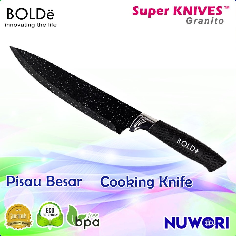 Jual Pisau Dapur Besar Bolde Super Knives Granito Cooking Knife