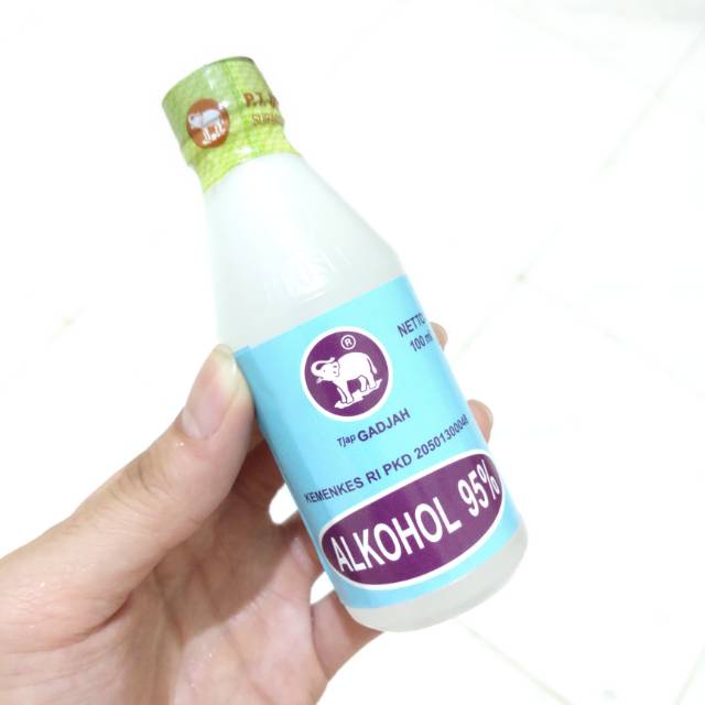 ALKOHOL CAP GAJAH 95% 100ML 1 DUS