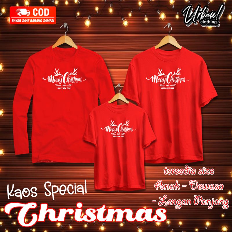 Urban - Baju Natal Kaos Rohani COD Bayar Di Tempat Kaos Couple Keluarga | Kaos Anak Kaos Keluarga Ka
