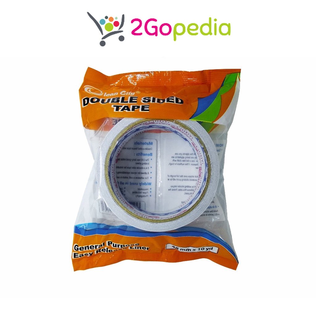 

Isolasi/ Solasi Double Tape 2x10 Oleancity Grosir Murah Atk