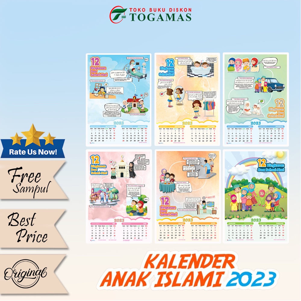 

Ready!! Kalender Anak Islam 2023 - AQEELA