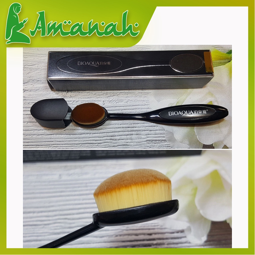 Oval Brush Makeup Flawless Blend