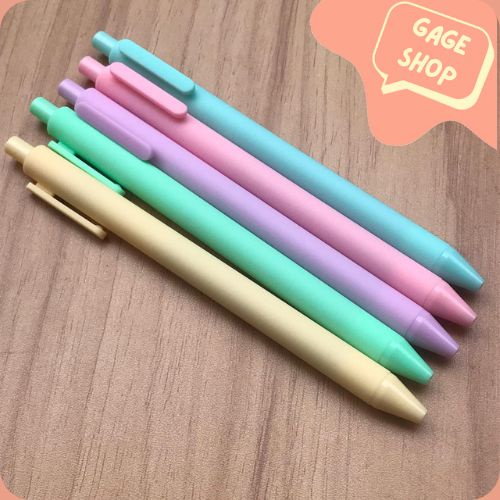 

pen pena cetek makaron pastel (4/8/12 pcs) elegan new arrival pean lucu keperluan sekolah anak bisa COD pen lucu imut pen fancy unik tinta hitam import