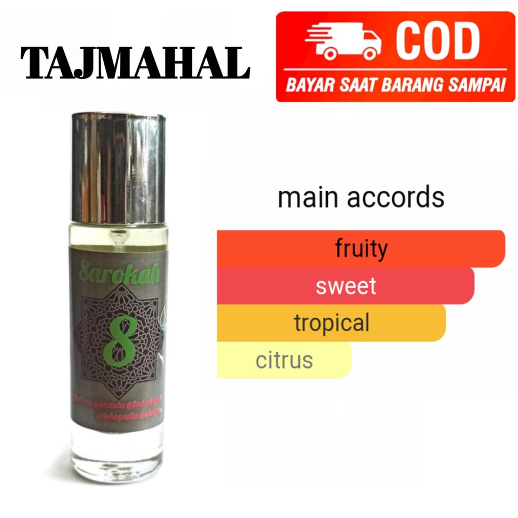 Parfum Tajmahal Minyak Wangi Wanita Cewek  Taj Mahal Women Perfume