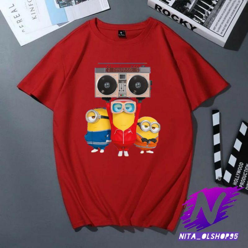 baju minions kaos minions baju anak minions terbaru movie