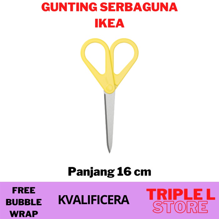 

Gilaa!!! Gunting Serbaguna Panjang 16 Cm Kuning Berkualitas