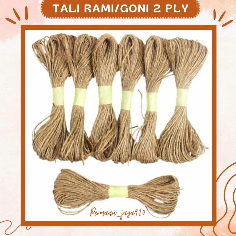 

Tali rami /tali serat goni 2ply