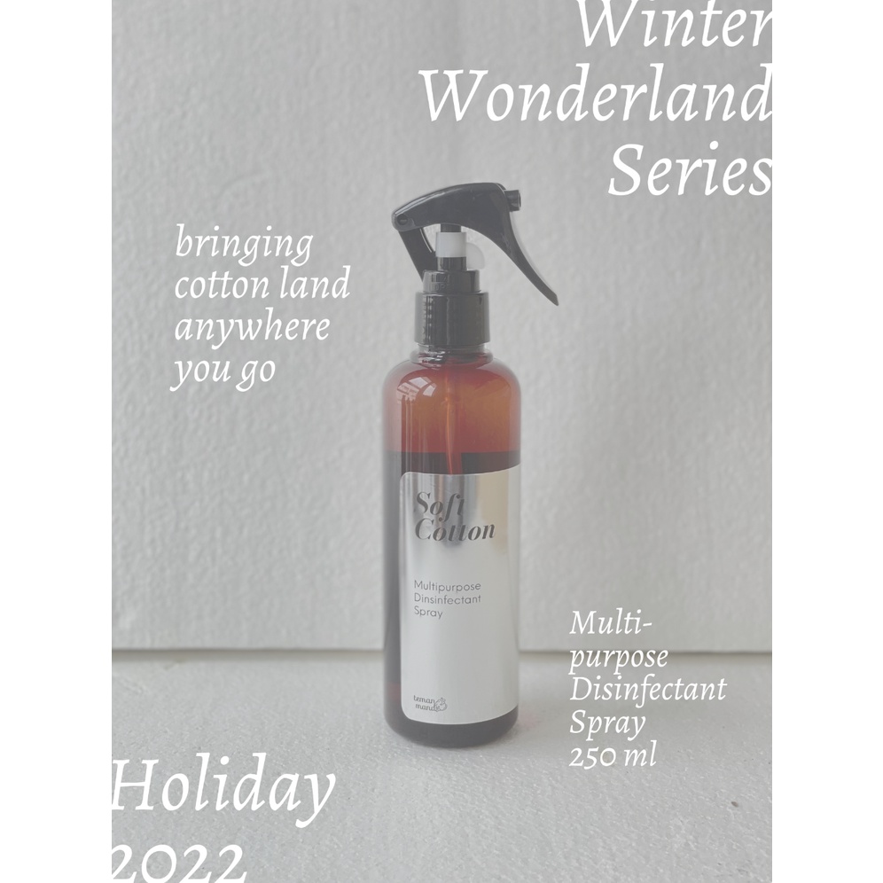 Teman Mandi Winter Wonderland Series Bubble Bath Body Wash Hand Wash Disinfectant Spray | Sabun Mandi Cuci Tangan Sanitizer