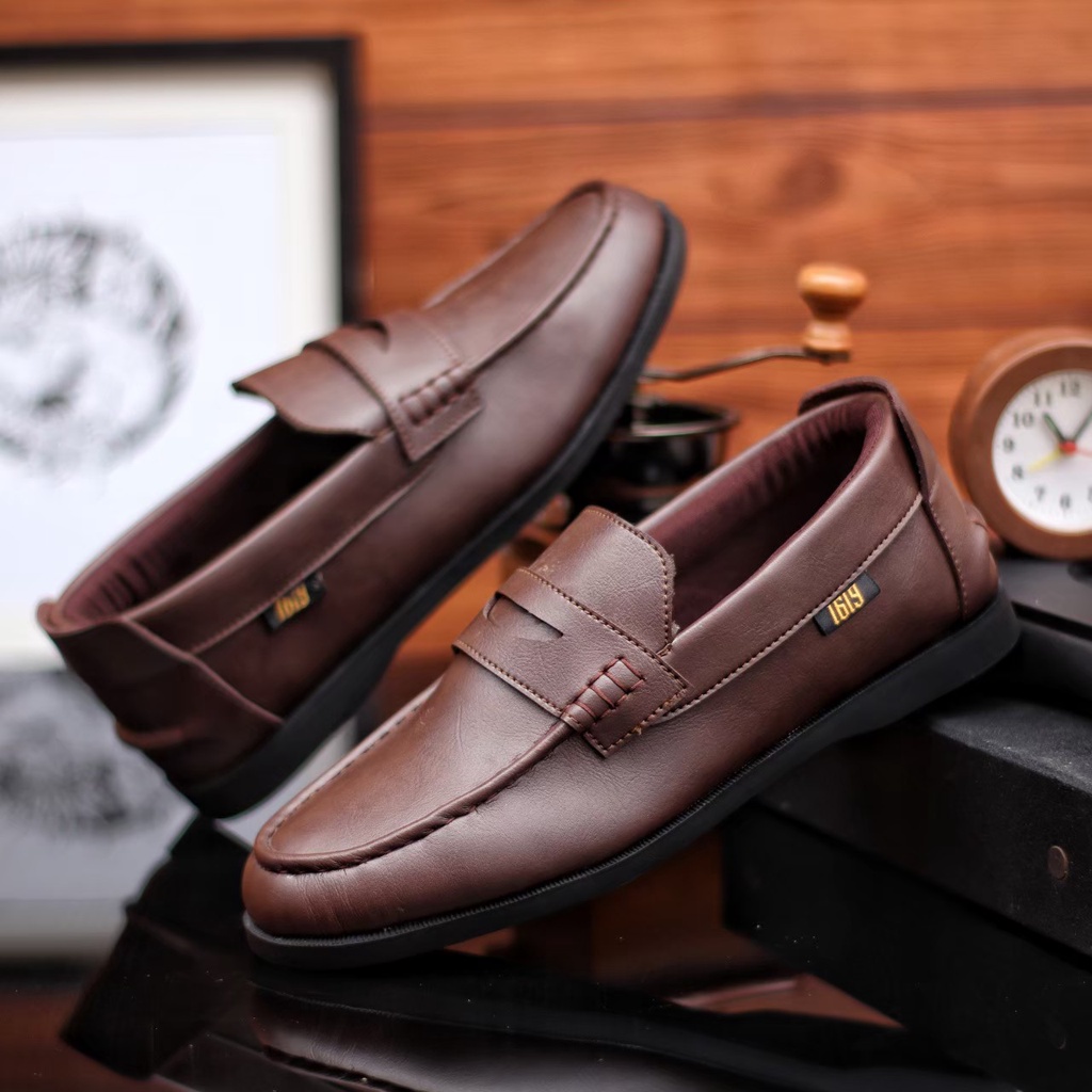 BURAY X SEPATU SLIP ON LOAFERS PRIA DEWASA ARARMOR SINTETIS PREMIUM FORMAL CASUAL SLIP ON PRIA KERJA KANTOR GURU PNS PESTA RESMI NYAMAN || SLIP ON PRIA PANSUS BERKUALITAS 2022