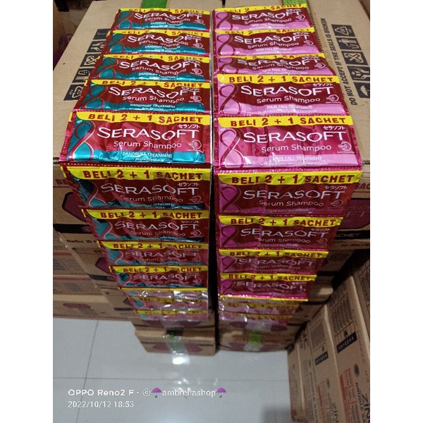SERASOFT SERUM SHAMPOO 12 SACHET