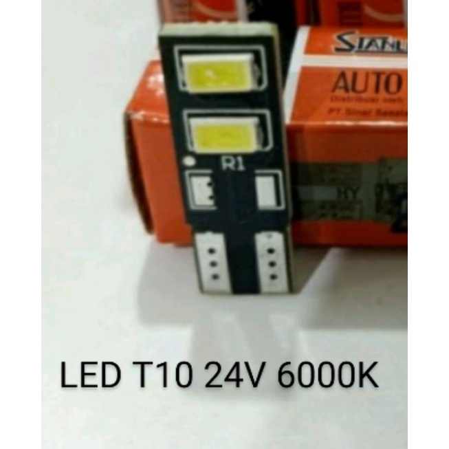 bohlam LED senja untuk truck tegangan 24V