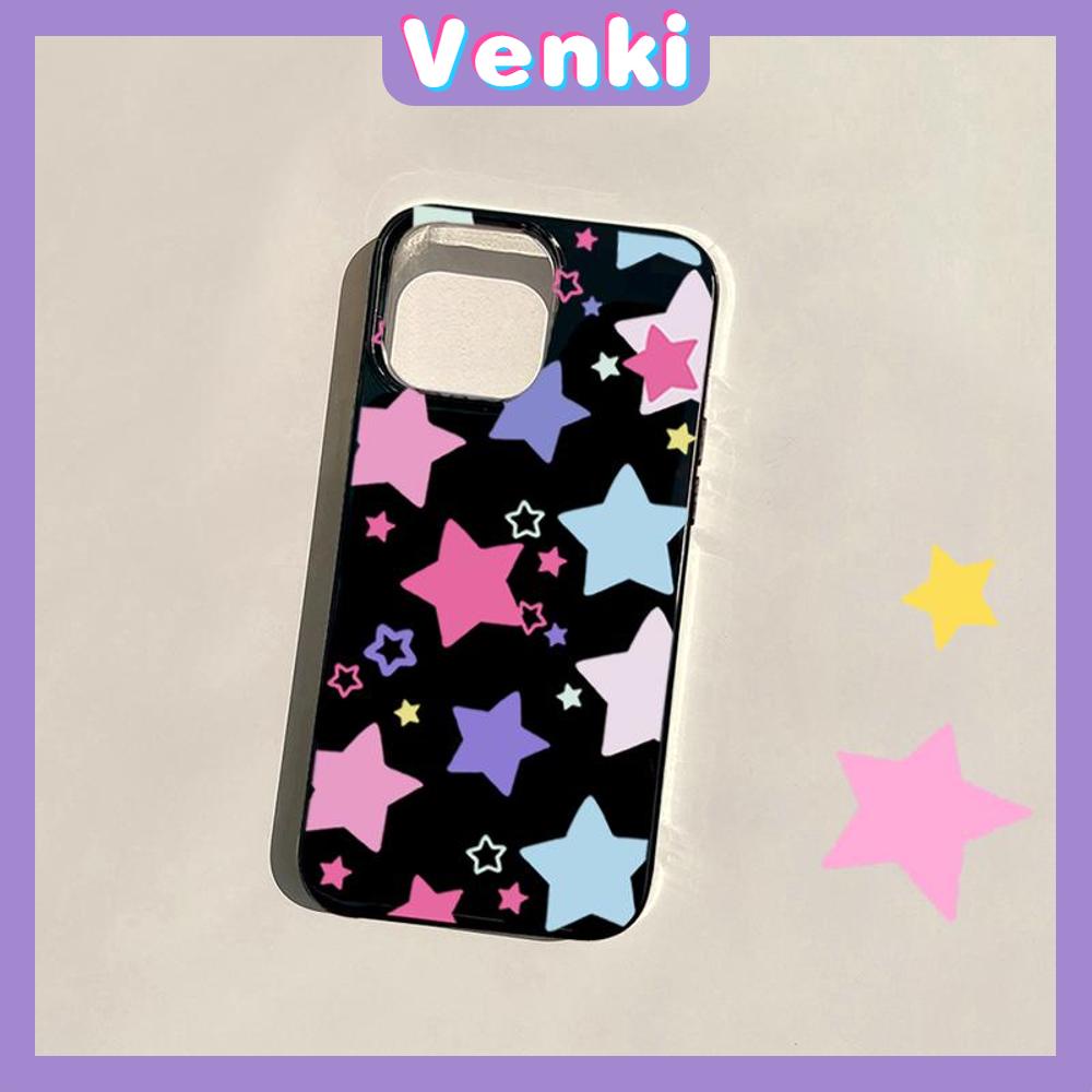 iPhone Case For 14 Series TPU Soft Case Dazzling Stars Glossy Black Candy Case Camera Protection Shockproof For iPhone 14 13 12 11 Plus Pro Max 7 Plus X XR