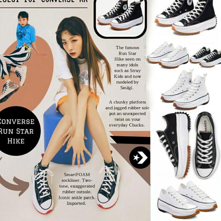 ↑ Sepatu Converse Run Star Hak Original BNIB Sepatu Converse Run Star ゖ゚