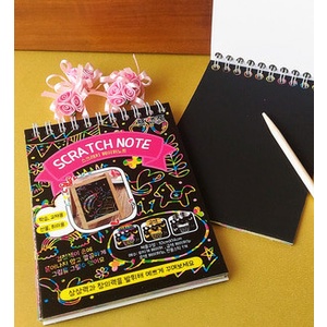 

Mantap Mini Memo / Sketch Book Rainbow Hitam (17 X 11 Cm) + Wooden Stick Terlaris