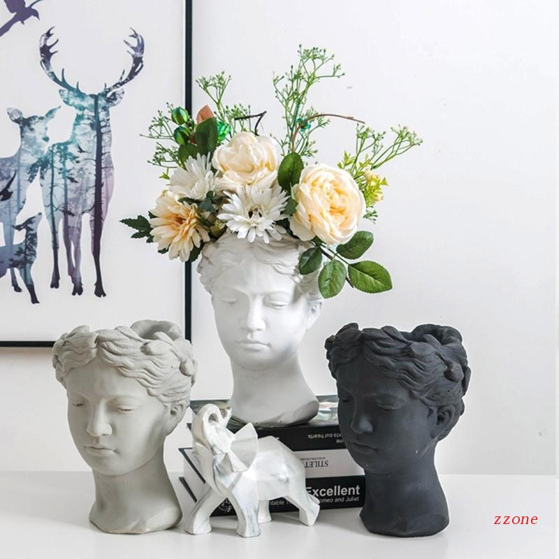 Zzz Cetakan Pot Tanaman / Bunga / Kuas Makeup Motif Dewi Dewi