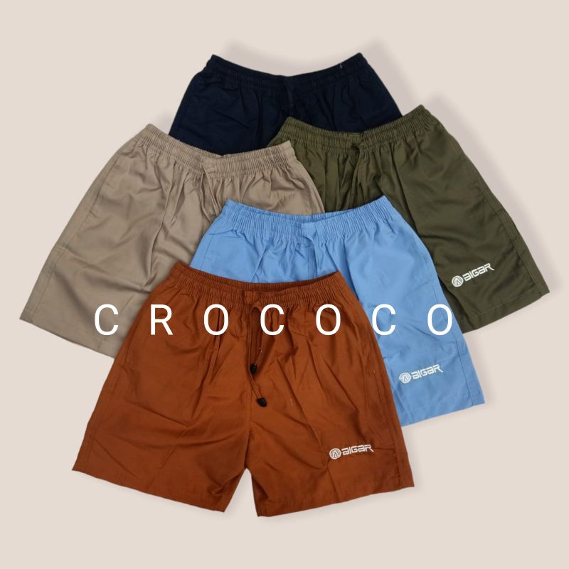celana pendek/santai pria wanita/celana pendek selutut L TO XL
