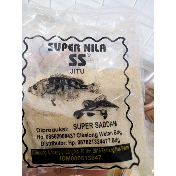 UMPAN PELET IKAN NILA  SUPER NILA SS JITU WADUK CIRATA JATILUHUR