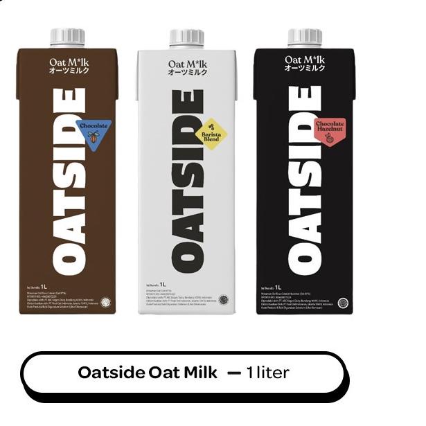 

limited Edition✔️Oatside Oat Milk 1L Varian - Susu Oat Gandum Lactose & Dairy Free|KD5