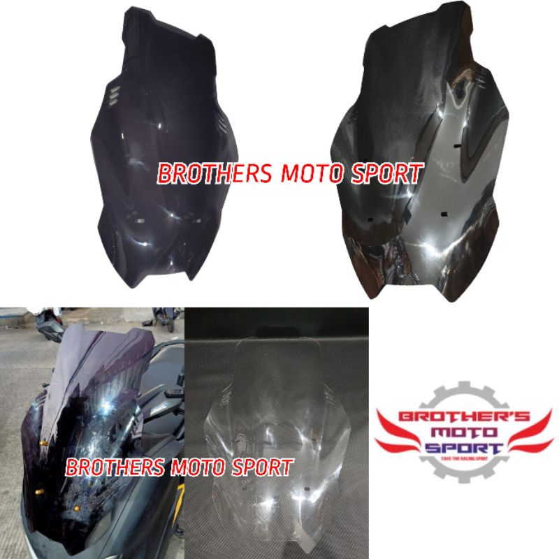 windshield nmax visor tinggi nmax155 windshield panjang nmax lama