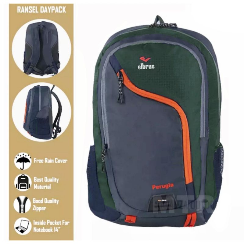 TAS RANSEL PRIA ELBRUS  25-30 Ltr//TAS RANSEL SEKOLAH &amp; FASHION