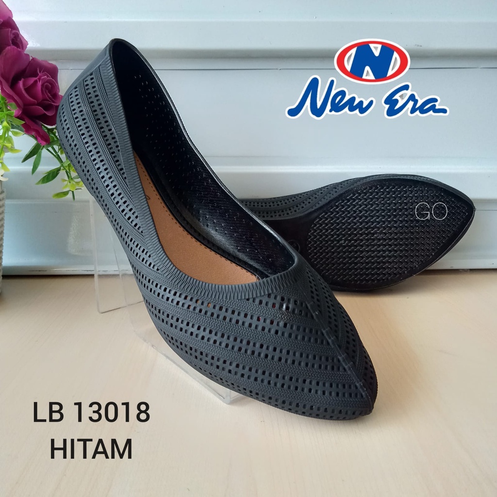 gos NEW ERA LB 13018 Sepatu Slip On Wanita Karet TERBARU Original Murah