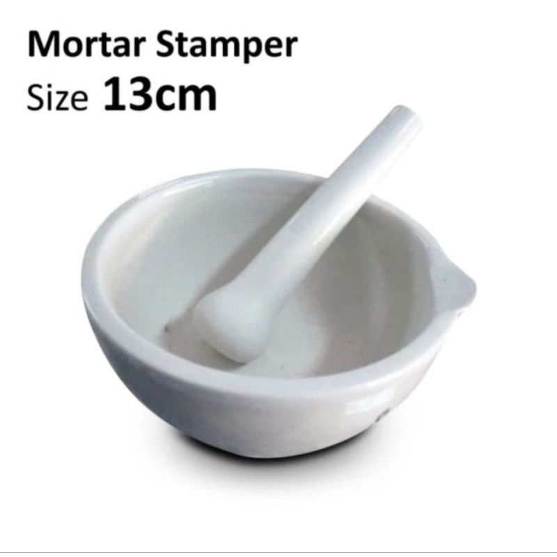 Onehealth Mortar & Stamper 13cm / Mortar Pestle / Alat Tumbuk Obat Puyer