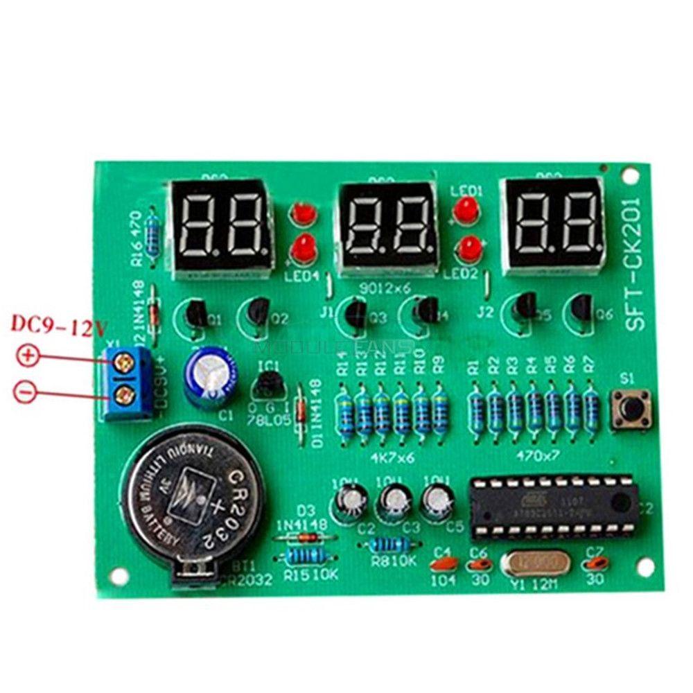 Modul Kit AUGUSTINA DIY AUGUSTINA Komponen Jam Kreatif Mainan Edukasi6 Digital